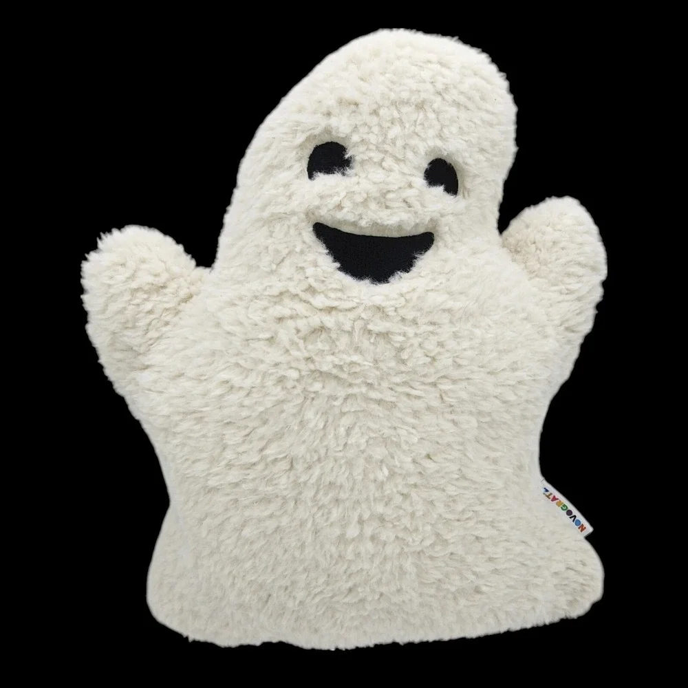 Novogratz Halloween Ghost Sherpa Plush Pillow 16